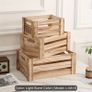 Wooden Storage Crates 3pcs (Free Delivery) Image 4