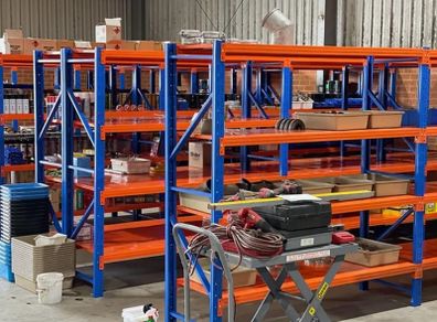 Longspan Shelving / Racking For Garages Workshops Warehouse