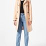 s.Oliver women's coat classic trench coat, cream/beige, 42 / XL / 16 Image 2