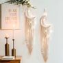 Macrame Wall Hanging with LED Light,Moon Dream Catcher Woven Wall Tapestry Bohemian (MULTIPLE STYLES) Image 8