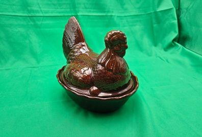 Ceramics hen, Basket ,Hen on a nest egg holder