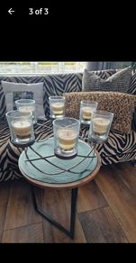 metal candle holder