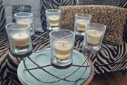 metal candle holder
