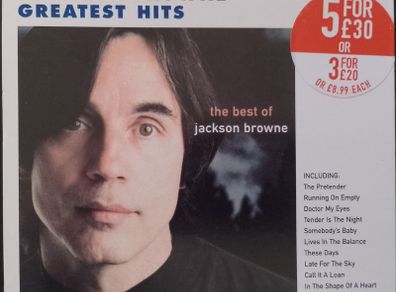 Jackson Browne - The Next Voice You Hear - The Best Of CD (1997) Compilation w/Slipcase EX+