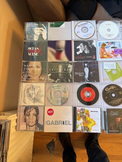 Personal Music CD and Music DVD Collection For Sale. Around 600 Titles. VG-EX Condition