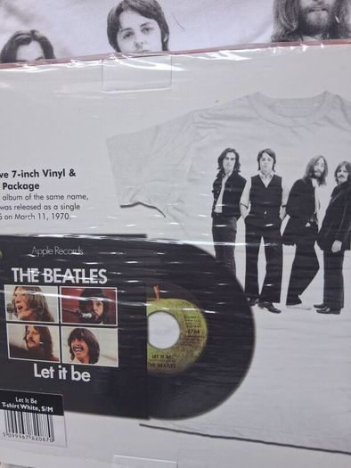 The Beatles Let It Be 7 " Box Set