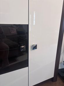 TV Stand  and Tall Display Cabinet  .  Good Condition