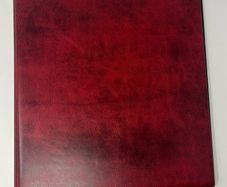 Stanley Gibbons Malvern Wine 4-ring album with 10 first day cover pages (Stamp Accessories)