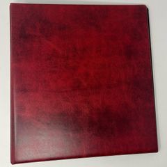 Stanley Gibbons Malvern Wine 4-ring album with 10 first day cover pages (Stamp Accessories)