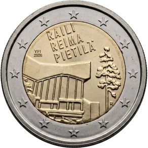 Finland 2 Euro Commemorative Coin 2026 -Raila and Reima Pietila . Uncirculated.