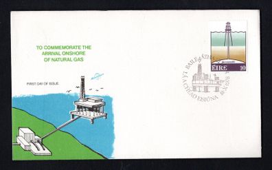 1978 Ireland Irish Natural Gas Commemorative Stamp Hibernian First Day Cover (FDC) with Baile Atha Cliath (Dublin) pictorial cancel