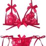 Sexy lace lingerie set  red,black,white Image 5