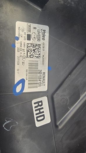 dacia duster 2025 right headlight
