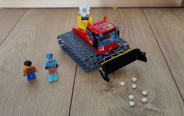 Lego City, 60222, Snow Groomer with snow Cannon