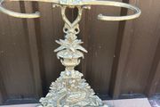 Brass Effect  On Cast Iron Umbrella Stand
