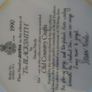 Royal Doulton Limited Edition Plate "The Blacksmith" 1990 Image 3