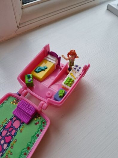 1998 vintage collection Polly Pocket mobile phone, Bluebird