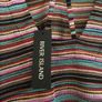 RI Metallic Threads Striped Cold Shoulder Top New       Missoni-like Image 7