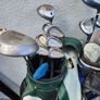 five golf bags and sixty nine clubs . ONE LOT ONLE. Image 5