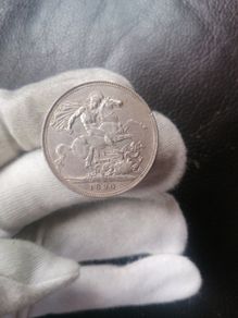 1890 Silver Crown Coin