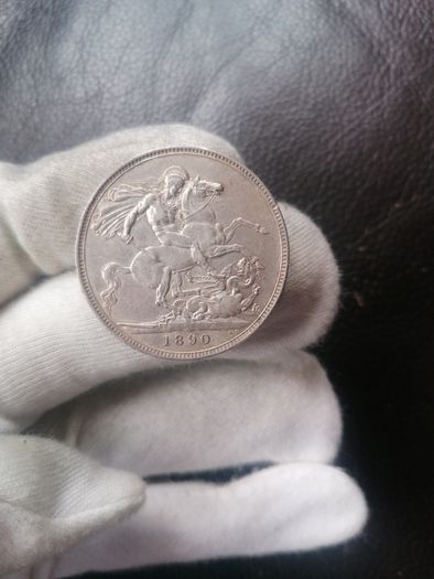 1890 Silver Crown Coin