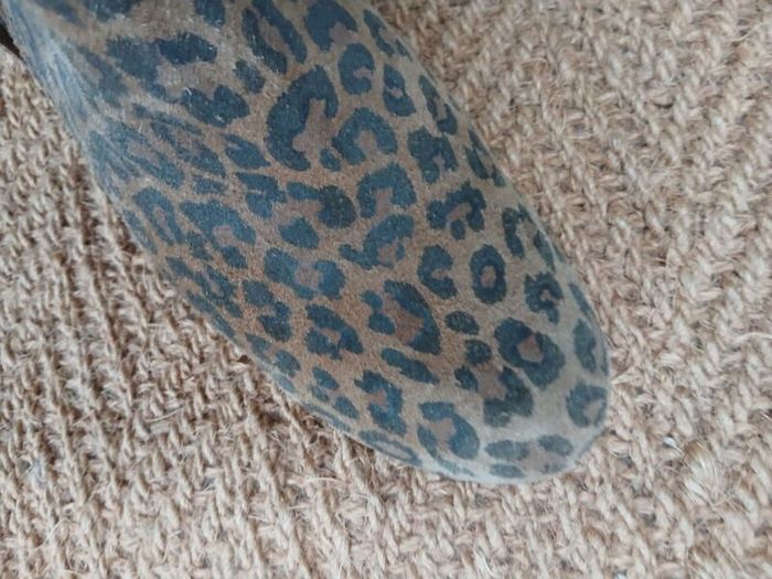 Genuine Leather Leopard Boots