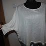 Flamant Rose oversize white sequin top Image 3