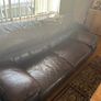 brown Leather Sofa FREE Image 3