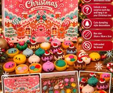 Dumpling Advent Calender Xmas Decorations