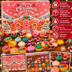 Dumpling Advent Calender Xmas Decorations