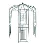 Garden Arch 250 cm Dark Green Image 2