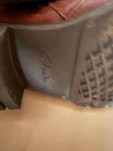Puma and Clark's shoes