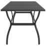 5 Piece Garden Dining Set Textilene and Steel Image 5