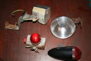 Antique bicycle lights