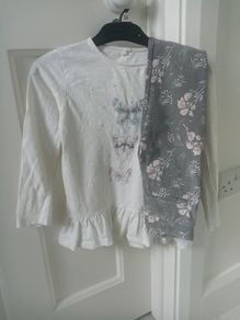 Top and leggings set