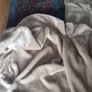 Grey Faux Fur Jacket by Dennis Basso size XXL, Image 2