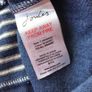 Joules Ladies blue long sleeve heavy cotton striped top size 10 price includes postage Image 7