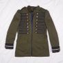Zara Khaki Olive Green Military Hussar Style Jacket Size XS Image 8