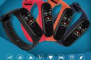 New Smart Fit Band With Pedometer/Heart Rate/Sedentary Reminder