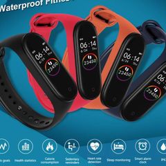 New Smart Fit Band With Pedometer/Heart Rate/Sedentary Reminder