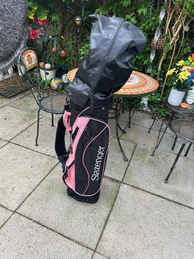 New ladies Slazenger golf bag and clubs