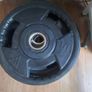 adjustable dumbells 5kg to 40kg and curling bar and plates Image 5