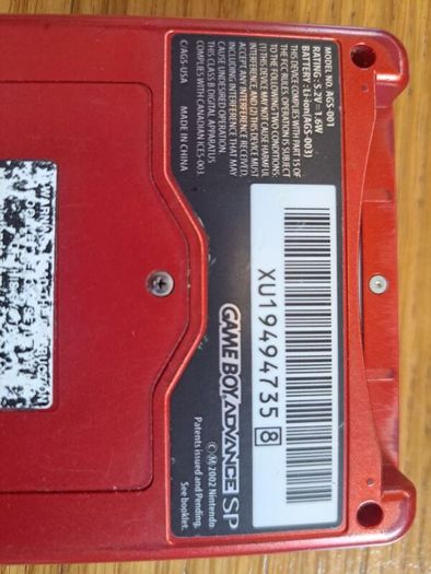 Nintendo Advanced Gameboy