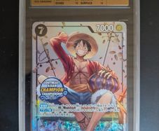 One piece pop1 gold rare south east Asia CHAMPION PROMO