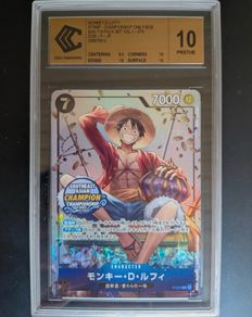 One piece pop1 gold rare south east Asia CHAMPION PROMO