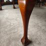 antique mahogany dining table & chairs Image 4