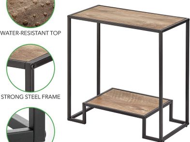 Side Table Storage Unit Small Table For Living Room Bedroom And Hallway ...