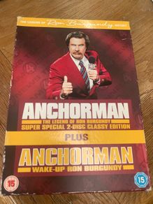 Anchorman: The Legend of Ron Burgundy + Anchorman Wake Up Ron Burgundy