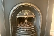 Fireplace (entire).  Black