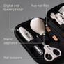 Baby Healthcare and Grooming Kit, 9X Essential Newborn Care Items for Home and Travel, Wipe-Clean and Waterproof Travel Case Image 3
